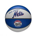 Mini ballon de basketball nba brooklyn nets wilson team retro exterieur Mini ballon de basketball nba brooklyn nets wilson team retro exterieur
