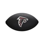 Mini ballon de football amricain wilson nfl team logo atlanta falcons noir