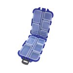 Mini bote de rangement pour matriel de pche, 10 compartiments, bote pour matriel de pche, multi ...