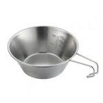 Mini bol de camping de 310ml, conception ergonomique pratique, rcipient de soupe incassable, pour la ...
