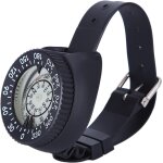 Mini boussole de plong�e, compas de poignet en plastique l�ger outil etanche accessoire montre de plong�e ...