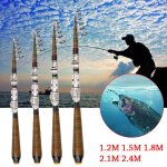 Mini canne a pche feeder tlescopique ultralgre et rglable, accessoire de voyage adapt a la carpe ...