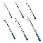 Mini canne a pêche spinning télescopique ultralégère en résine epoxy e5bd, pêche a la mouche, a la carpe, ... Mini canne a pêche spinning télescopique ultralégère en résine epoxy e5bd, pêche a la mouche, a la carpe, ...