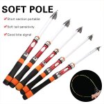 Mini canne a pche tlescopique de 1. 8 m / 2. 1 m / 2. 4 m / 2. 7 m / 3m, accessoire en acier au carbone ...