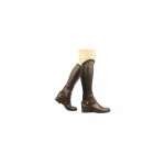 Mini - chaps fille weatherbeeta saxon equileather s femme marron