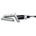 Mini clignotant moto triangulaire 15 leds homologu�