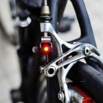 Mini feu de freinage led pour vlo, clignotant arrire de scurit, signalisation de cyclisme, lampe ...