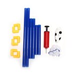 Mini football ballon de football but poteau net set + pompe enfants sport int�rieur ext�rieur jeux jouets ...