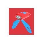 Mini hornit rouge bleu