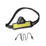Mini lampe frontale led portable rechargeable, puissante et durable, eclairage d'ext�rieur, lampe torche ...