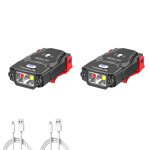 Mini lampe de sauna a capteur led, chapeau a pince, lumière de capuchon, aste par usb, angle réglable, ... Mini lampe de sauna a capteur led, chapeau a pince, lumière de capuchon, aste par usb, angle réglable, ...