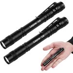 Mini lampe torche led, 13 cm portable l�ger lampe de poche, 3 modes d'eclairage, etanche lampe torche ...