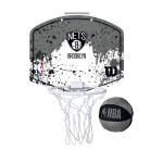 Mini panier de basketball wilson nba des nets de brooklyn