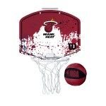 Mini panier de basketball wilson nba des miami heat