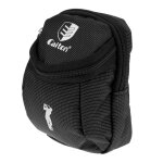 Mini pochette noire pour porte - balle de golf, kit de sac de golf, portable et durable, outils et accessoires ...