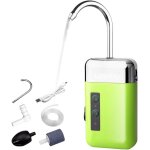 Mini pompe a air portative ext�rieure pompe a oxyg�ne d'air avec tube de pierre a air 3 - en - 1 d�tection ...