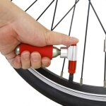 Mini pompe a pneu pour vélo avec couvercle de poignée, 1 pièce, pour bicyclette, portable, co2, cartouche ... Mini pompe a pneu pour vélo avec couvercle de poignée, 1 pièce, pour bicyclette, portable, co2, cartouche ...