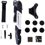 Mini pompe a vlo en alliage pour presta (sv) schrader (av) dunlop (dv) - support de pompe a vlo, accessoire ...