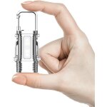 Mini porte - clés lampe de poche, 2 lampes led lumineuses avec batterie rechargeable usb, etanche, pour ... Mini porte - clés lampe de poche, 2 lampes led lumineuses avec batterie rechargeable usb, etanche, pour ...
