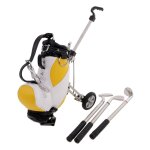 Mini porte sac pour voiturette de golf, stylo de club de golf, cadeau de nouveaut, couleur alatoire ...
