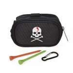 Mini sac a main de golf avec 2 porte - t - shirt, pochette de rangement, portable, tte de mort, sac ...