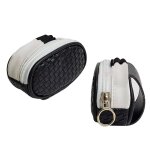 Mini sac ? main portable ? fermeture ?clair pour balle de golf, pochette de rangement pour tee - shirt ...