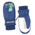 Mitaines d'hiver impermables pour garons, gants de ski chauds en polaire pour la neige - enfants - ...