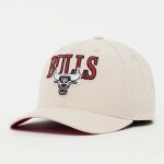 Mitchell & ness team name pro crown nba chicago bulls unisex casquettes beige taille one size accessoires ...