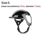 Mn - casque de vlo et de moto avec lunettes de soleil pour animaux de compagnie, casque de voyage pour ...