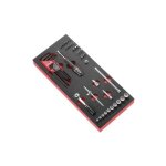 Module d'outils facom douilles / cliquet 1 / 4  - plateau mousse