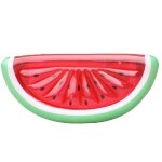 Moiti pastque modle flottant lit la natation matelas a air pour fte de piscine - rouge + vert