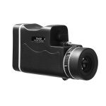 Monoculaire 10x hd mini vision nocturne avec lumire portable, tlescope binoculaire porte optique pour ...