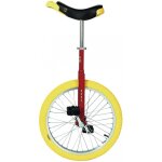 Monocycle qu - ax luxus 20  rouge pneu jaune