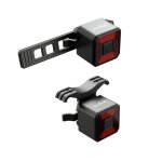Comme montr - feu arrire de vlo intelligent sensoriel, charge usb lumire led, accessoires de bicyclette, ...