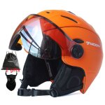 Moon - casque de ski professionnel semi - couvert, moul intgralement, sports, homme et femme, ski de ...