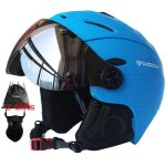 Moon - casque de ski semi - couvert pour homme et femme, moul intgralement, casques de sport professionnels ...