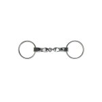 Mors 2 anneaux pour cheval torsad� plein metalab magic system