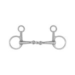 Mors baucher pour cheval brisure double waldhausen massif
