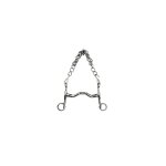 Mors de bride pour cheval a branches courtes metalab elite