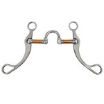 Mors de cheval en acier inoxydable, mors de snapper occidental pour chevaux, mors d'entraînement buccal ... Mors de cheval en acier inoxydable, mors de snapper occidental pour chevaux, mors d'entraînement buccal ...