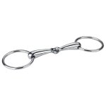 Mors pour cheval simple inox covalliero 12, 5 cm mixte argent�