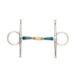 Mors double brisures pour cheval double blocage kavalkade ergonomic