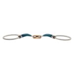 Mors double brisures pour cheval a filet kavalkade ergonomic