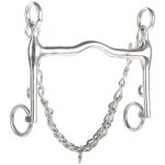 Mors de l'hotte pour cheval harry's horse 14, 5 cm mixte argent�