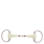 Mors olive pour cheval br equitation apple mouth 13, 5 cm mixte blanc