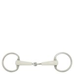 Mors olive pour cheval simple brisure combin� br equitation 12, 5 cm mixte argent�