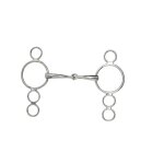Mors pessoa pour cheval articul�s en acier inoxydable jp korsteel