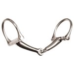 Mors verdun pour cheval gros canons creux harry's horse 12, 5 cm mixte argent�