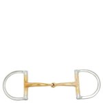 Mors verdun pour cheval simple brisures courb� br equitation soft contact