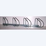 Mottez - ratelier 4 vlos mural - angle 45 - b141v4
